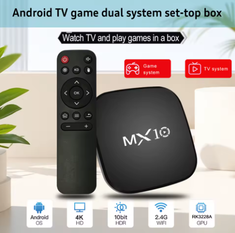 Android TV Box Mini MX10 – Convierta su TV en un Centro de Entretenimiento 4K