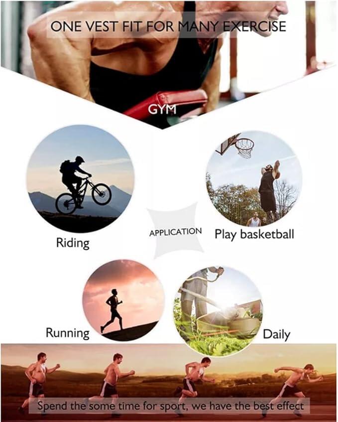 Chaleco Deportivo de Neopreno con Efecto Sauna – Pérdida de Peso y Corrección de Postura